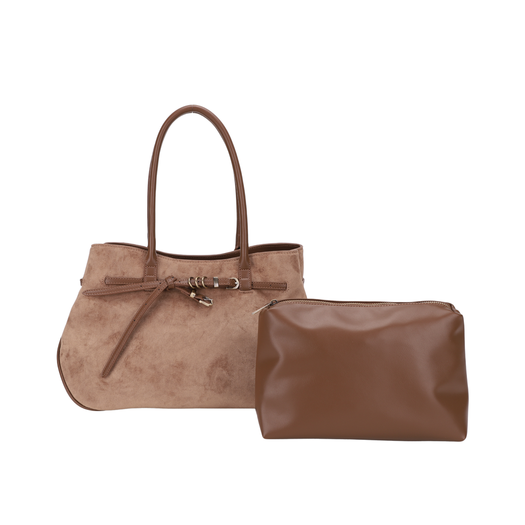 Madeline Suede 2-in-1 Tote Bag