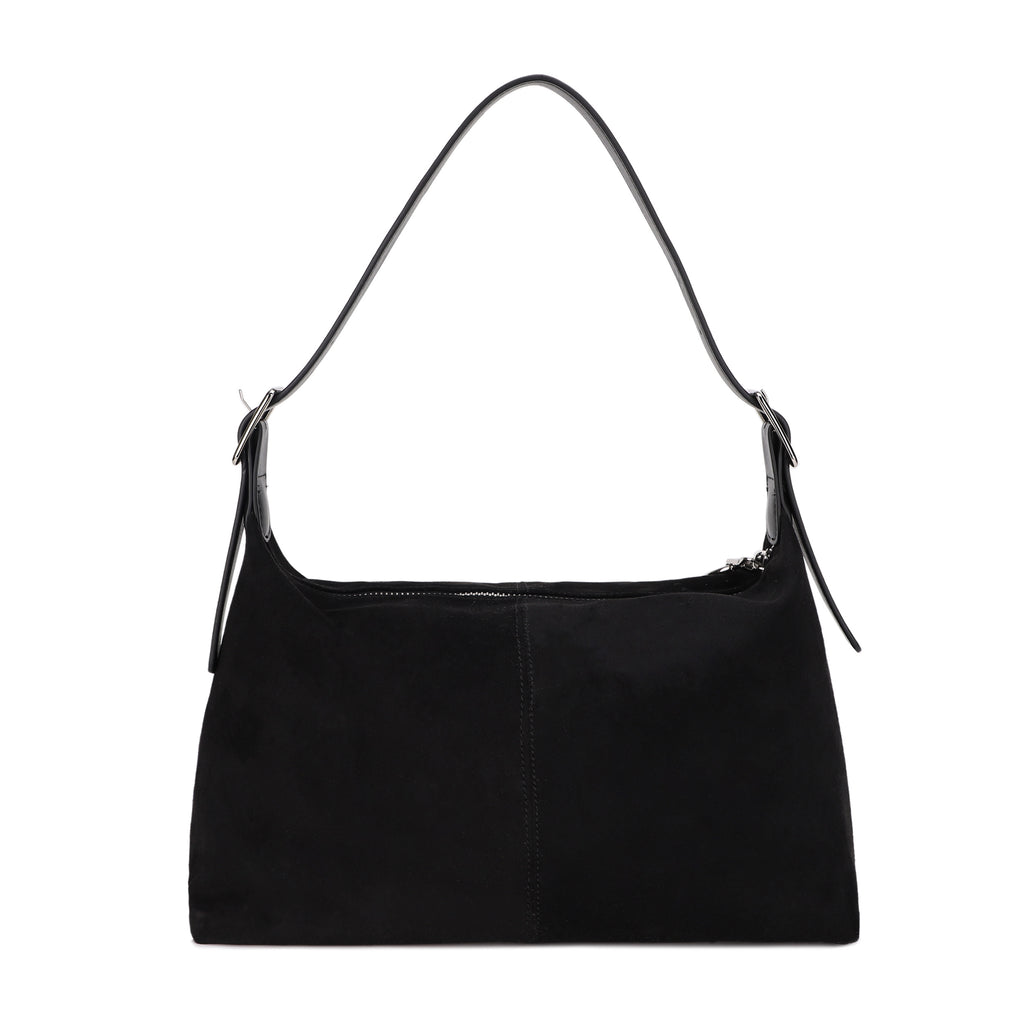 Hailey Double Straps Crossbody Bag (Suede)