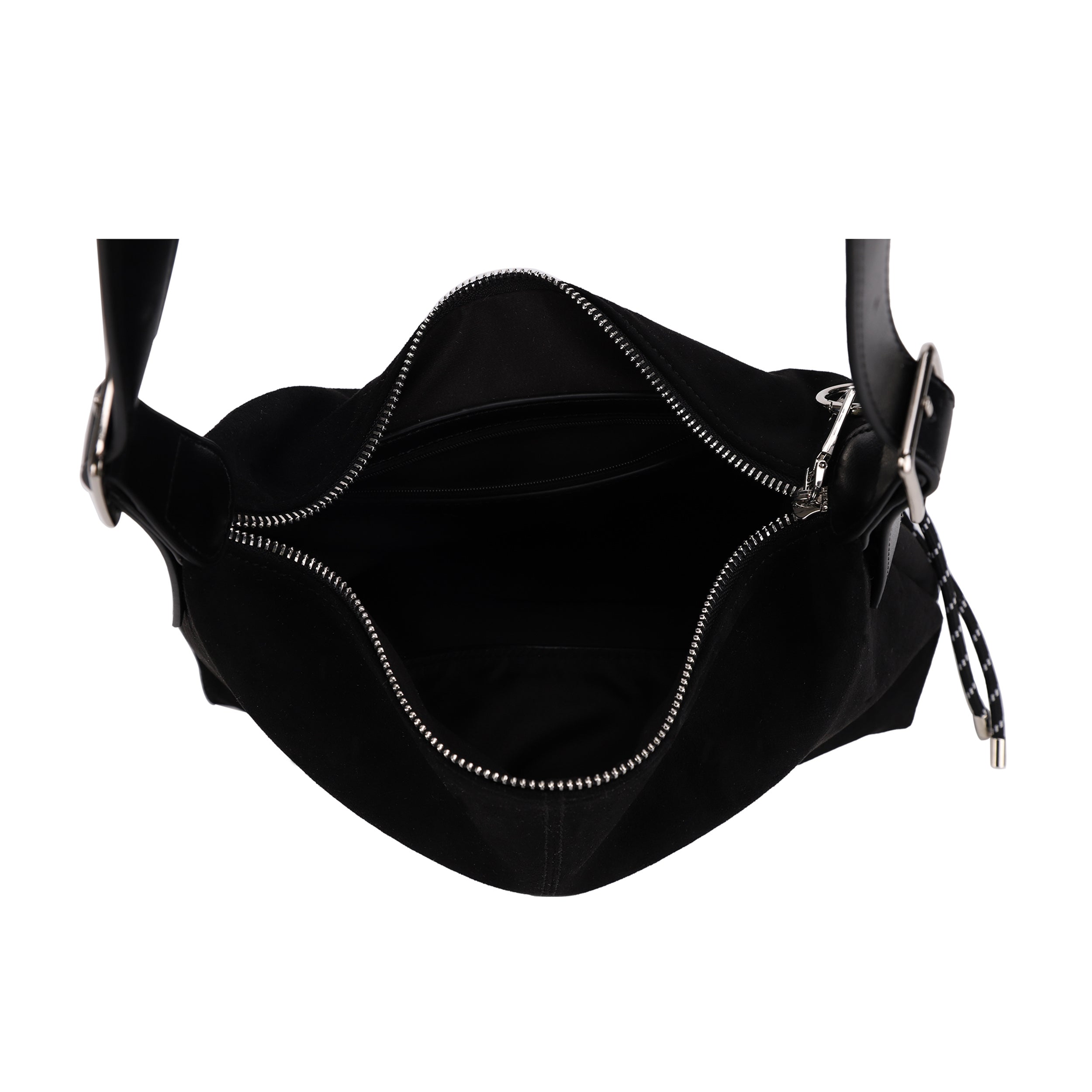 Hailey Double Straps Crossbody Bag (Suede)