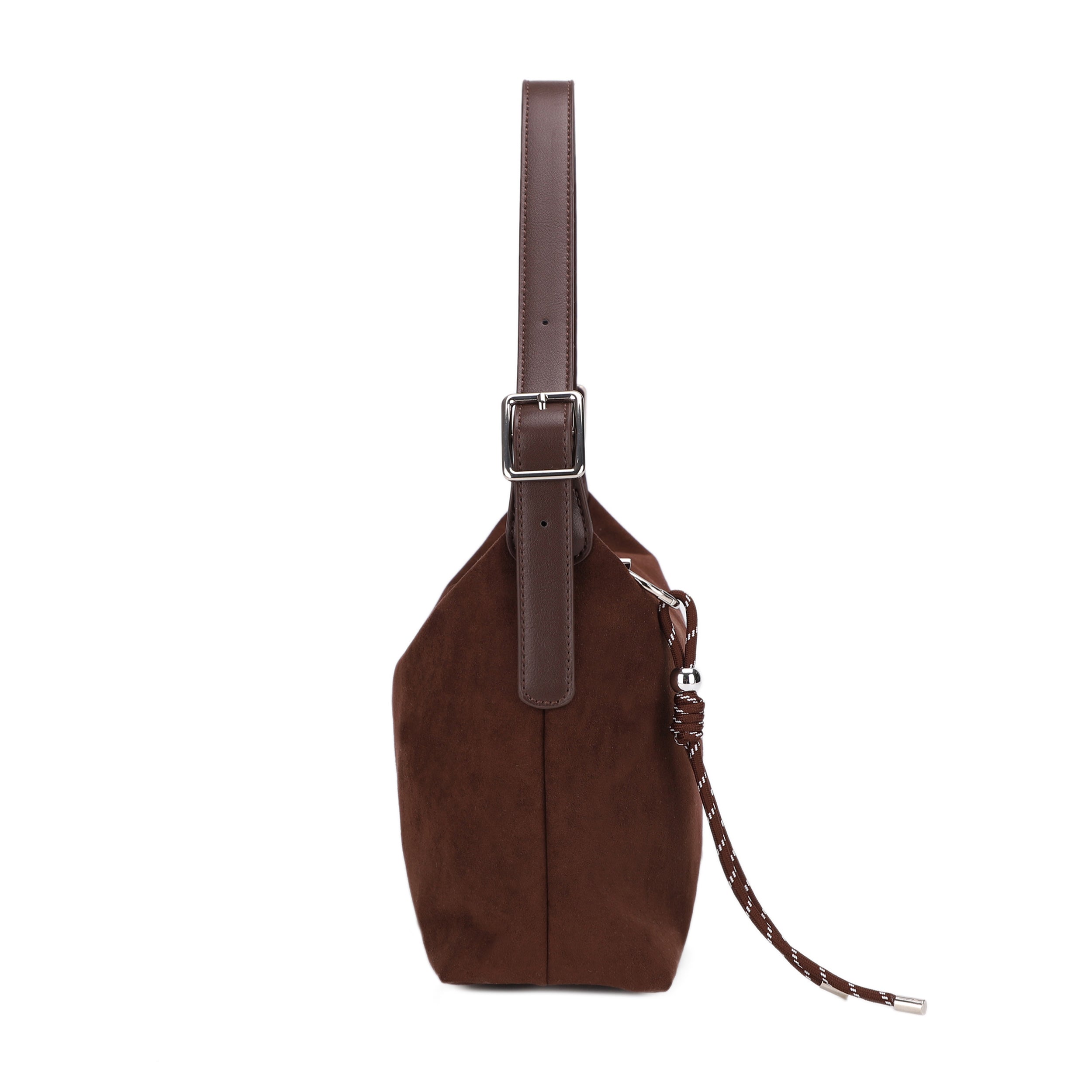 Hailey Double Straps Crossbody Bag (Suede)
