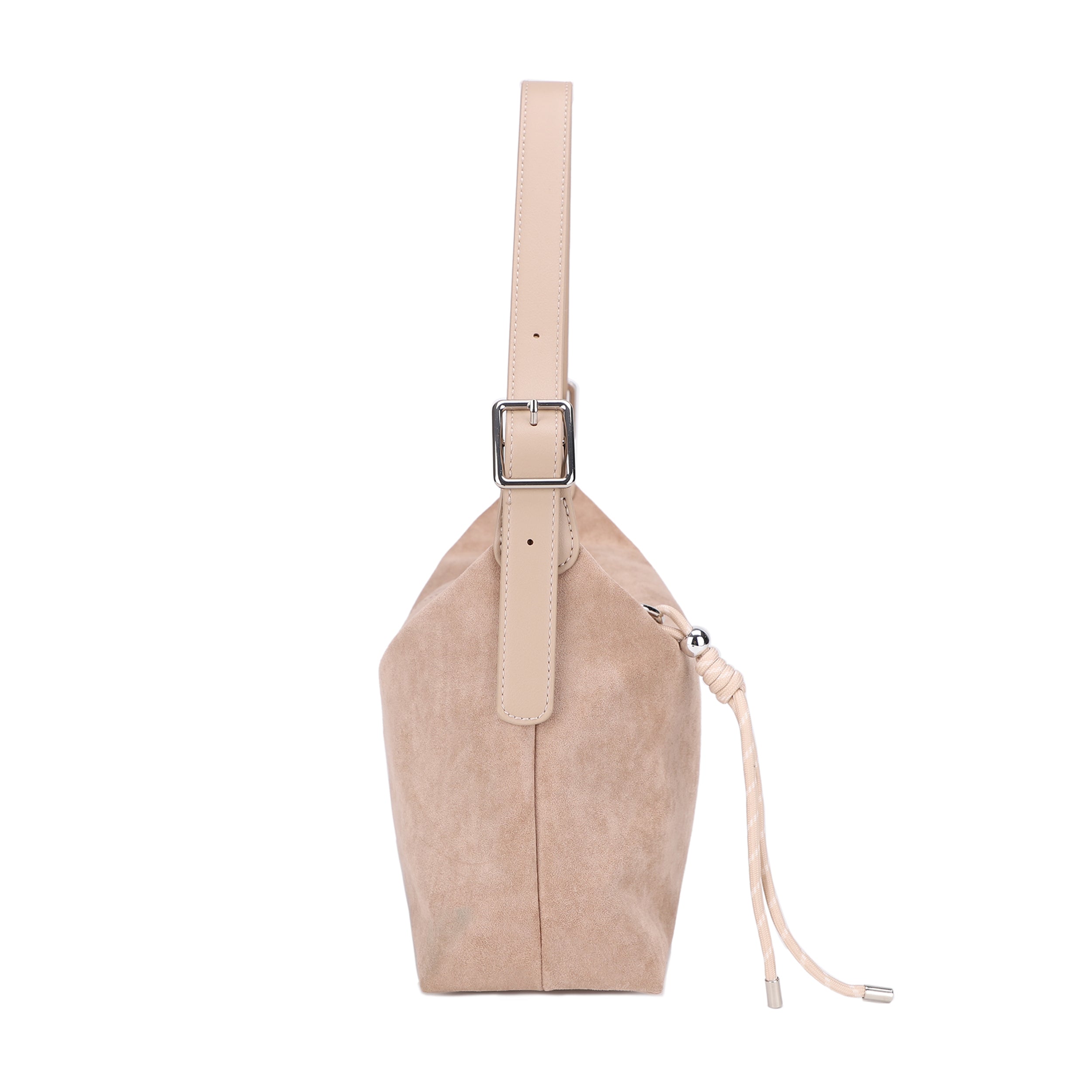 Hailey Double Straps Crossbody Bag (Suede)