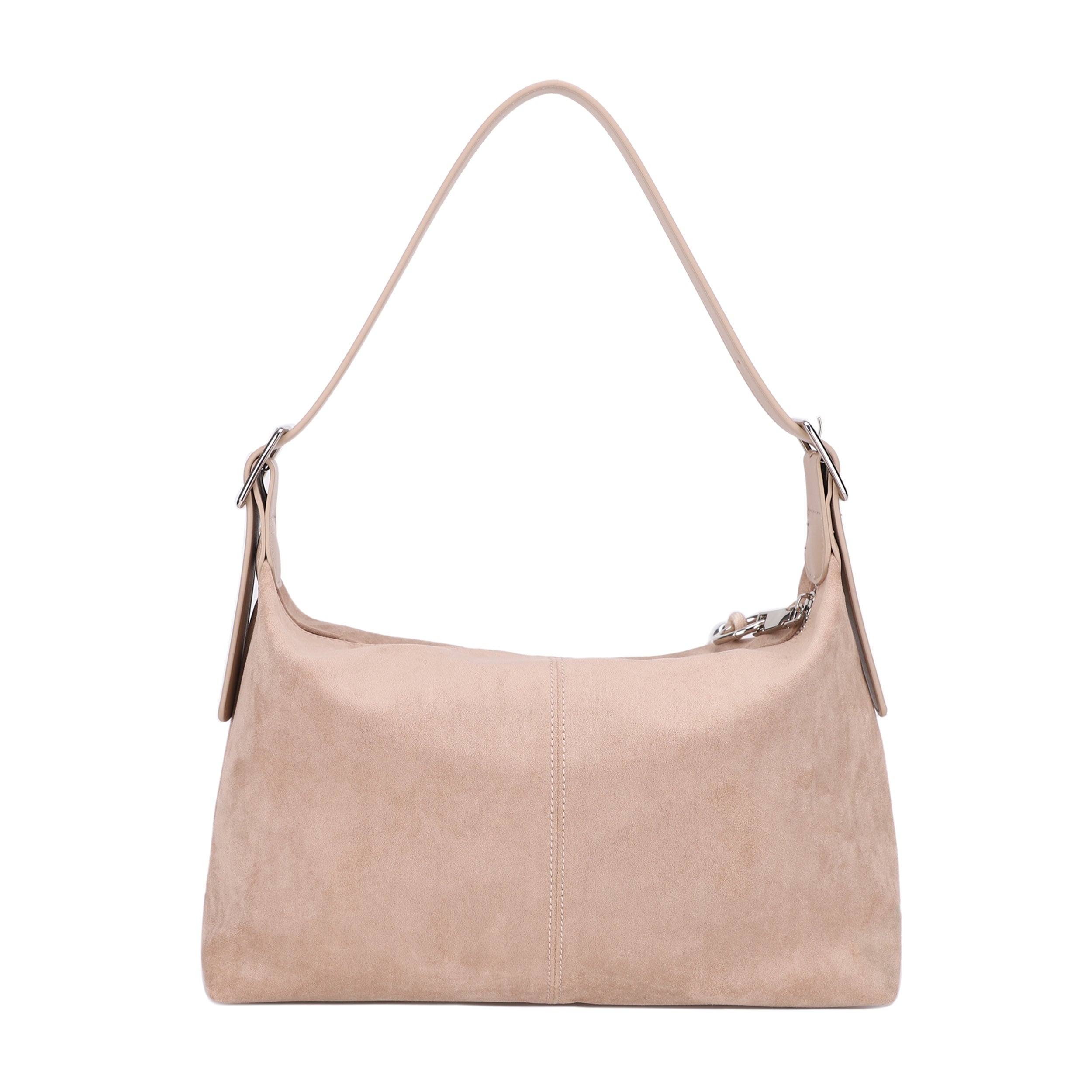 Hailey Double Straps Crossbody Bag (Suede)