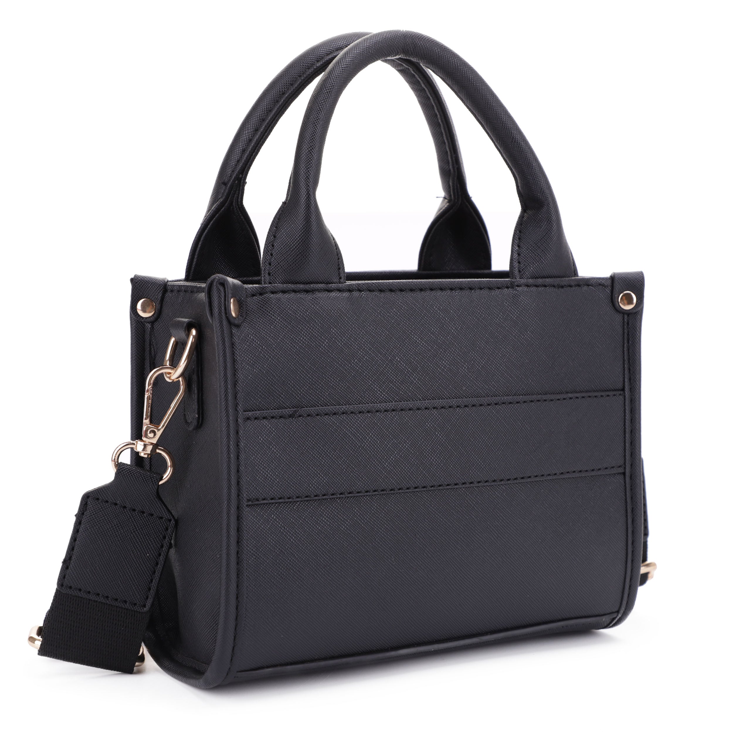 SMALL TOTE WITH WEBBING STRAP
