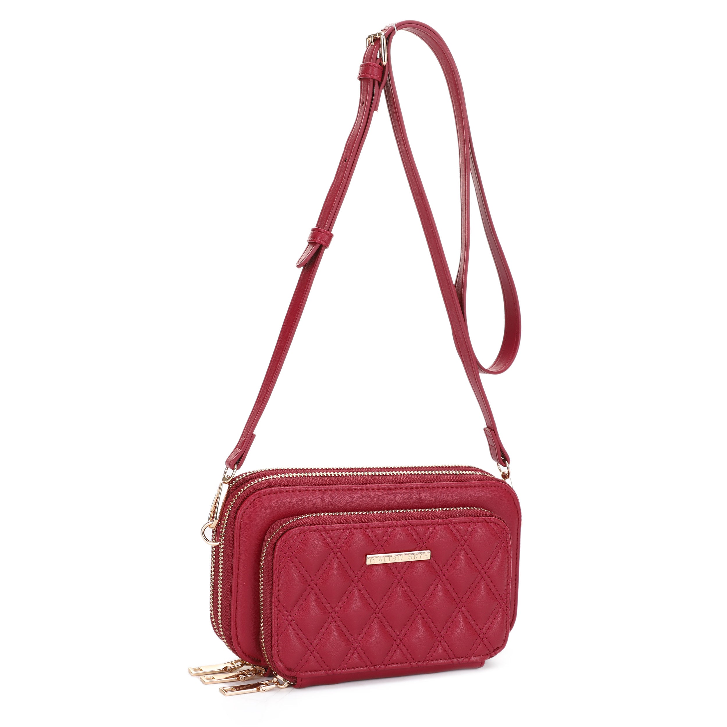 Cecilia Diamond Quilted Crossbody