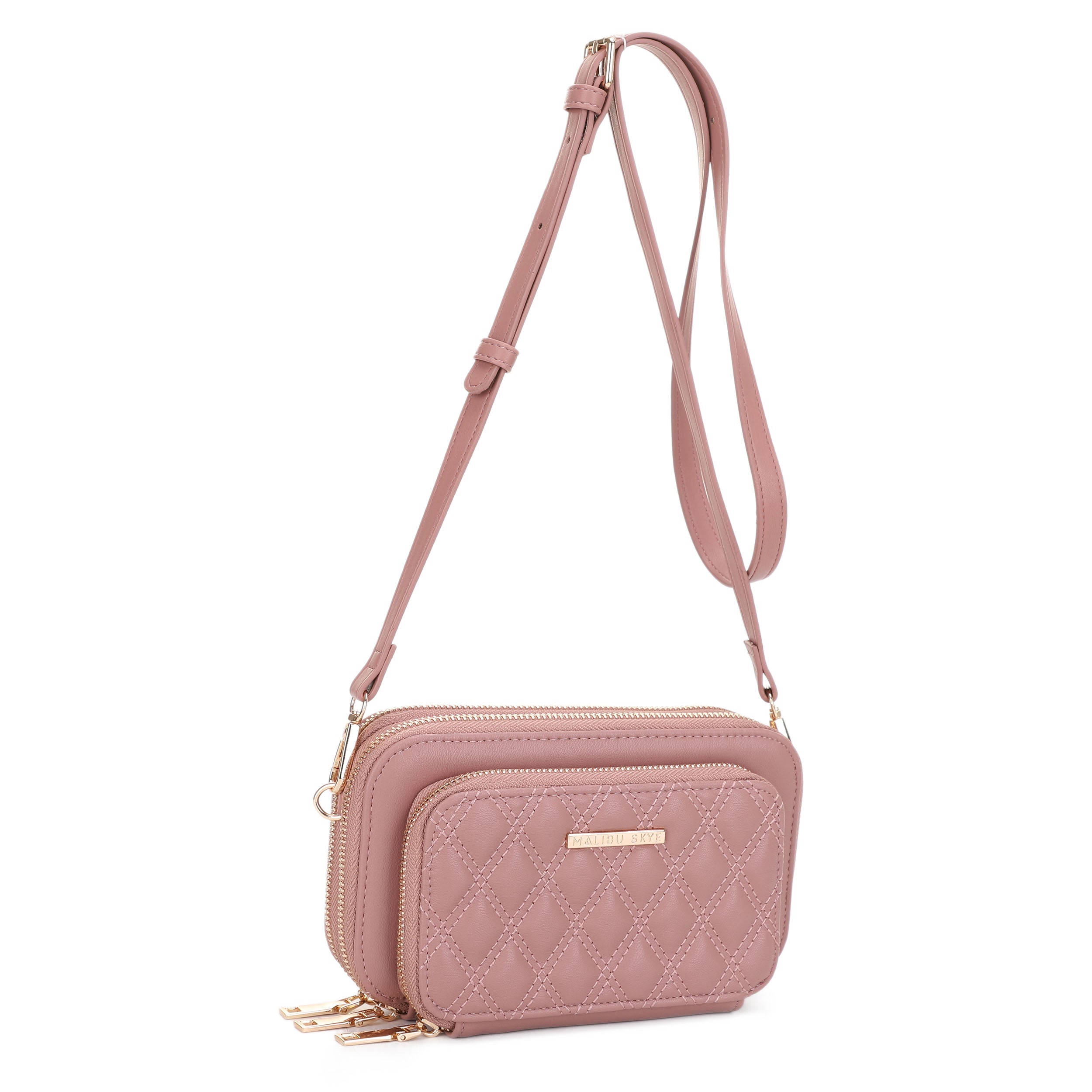 Cecilia Diamond Quilted Crossbody