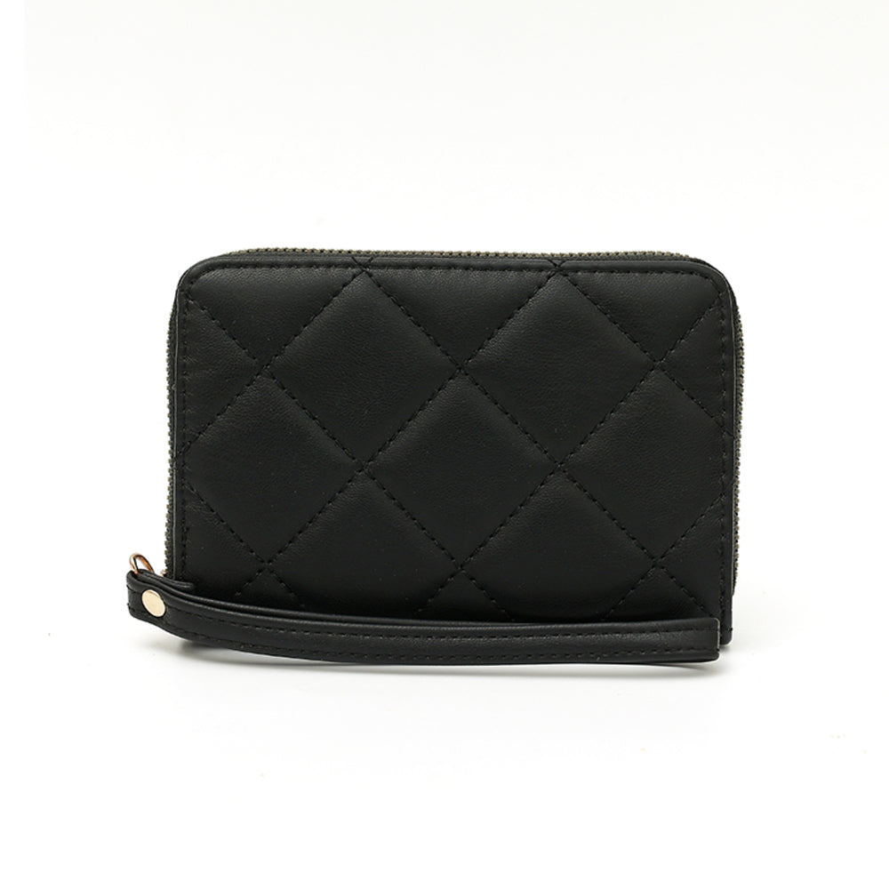 Meg Quilted Zip Around Wallet