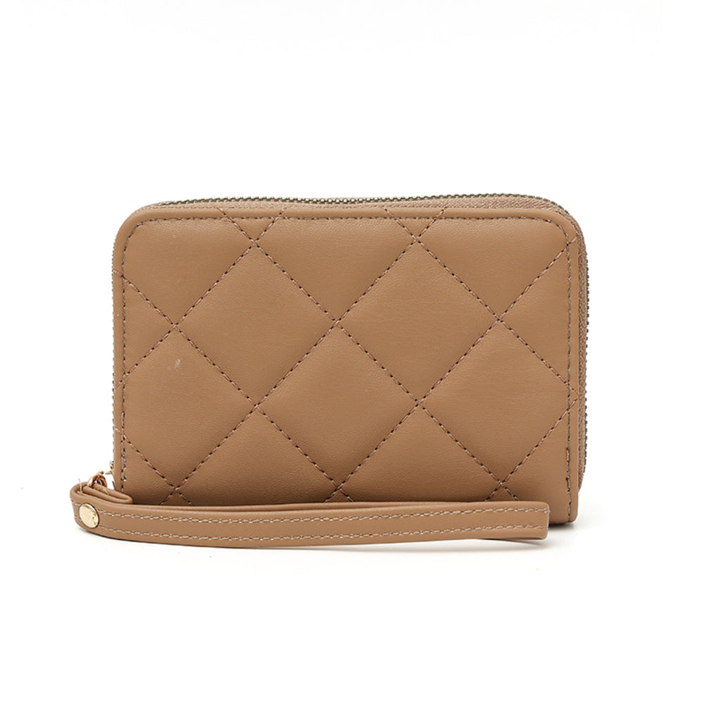 Meg Quilted Zip Around Wallet