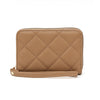 Meg Quilted Zip Around Wallet