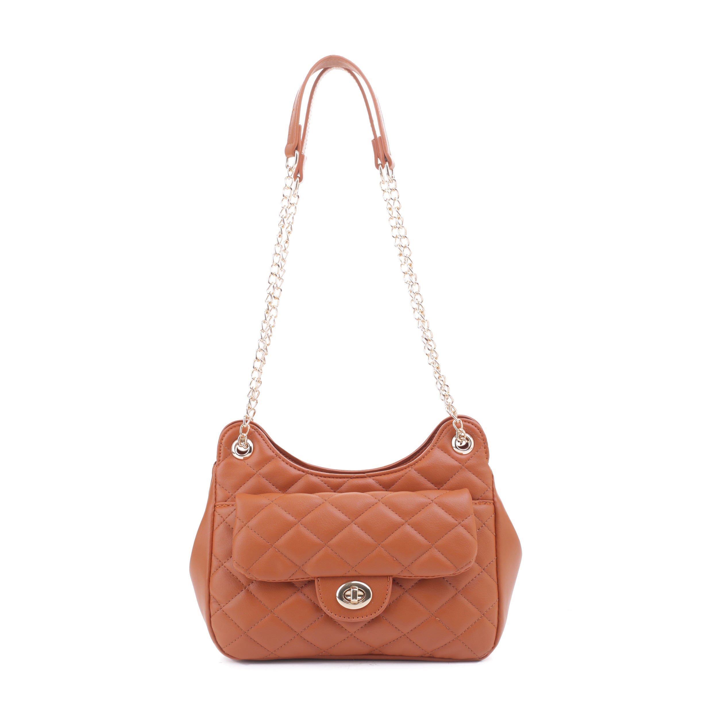Yvonne Quilted Crossbody Bag