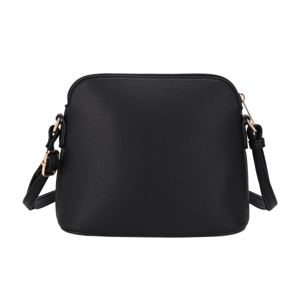 Ivy Small Dome Crossbody Bag with Medallion Charm
