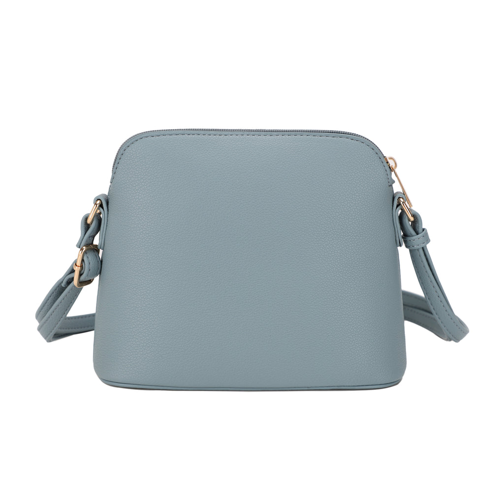 Ivy Small Dome Crossbody Bag with Medallion Charm