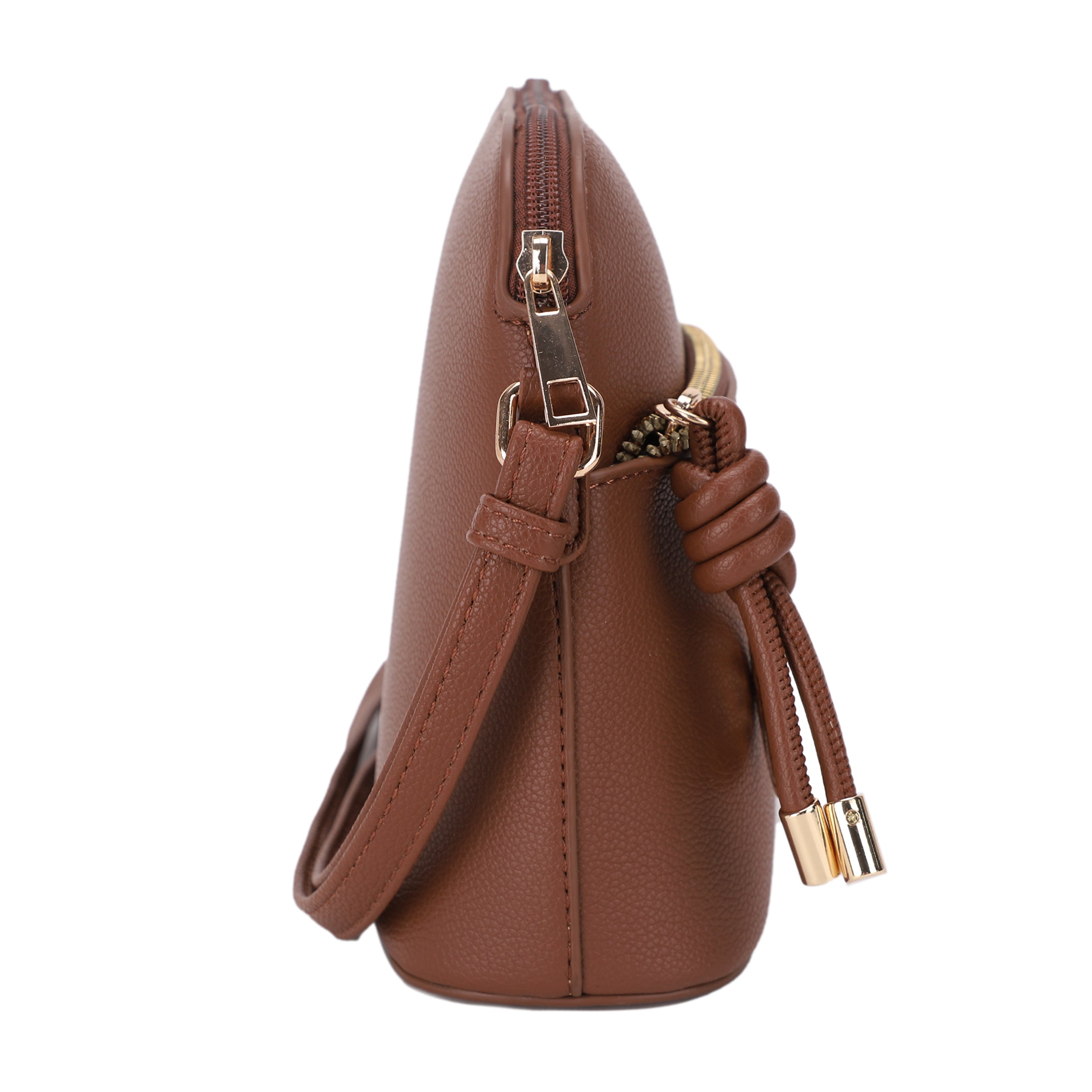 Ivy Small Dome Crossbody Bag with Medallion Charm