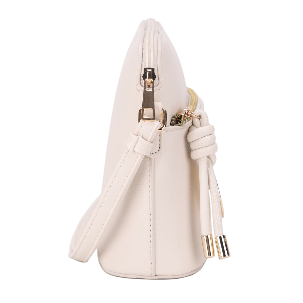 Ivy Small Dome Crossbody Bag with Medallion Charm