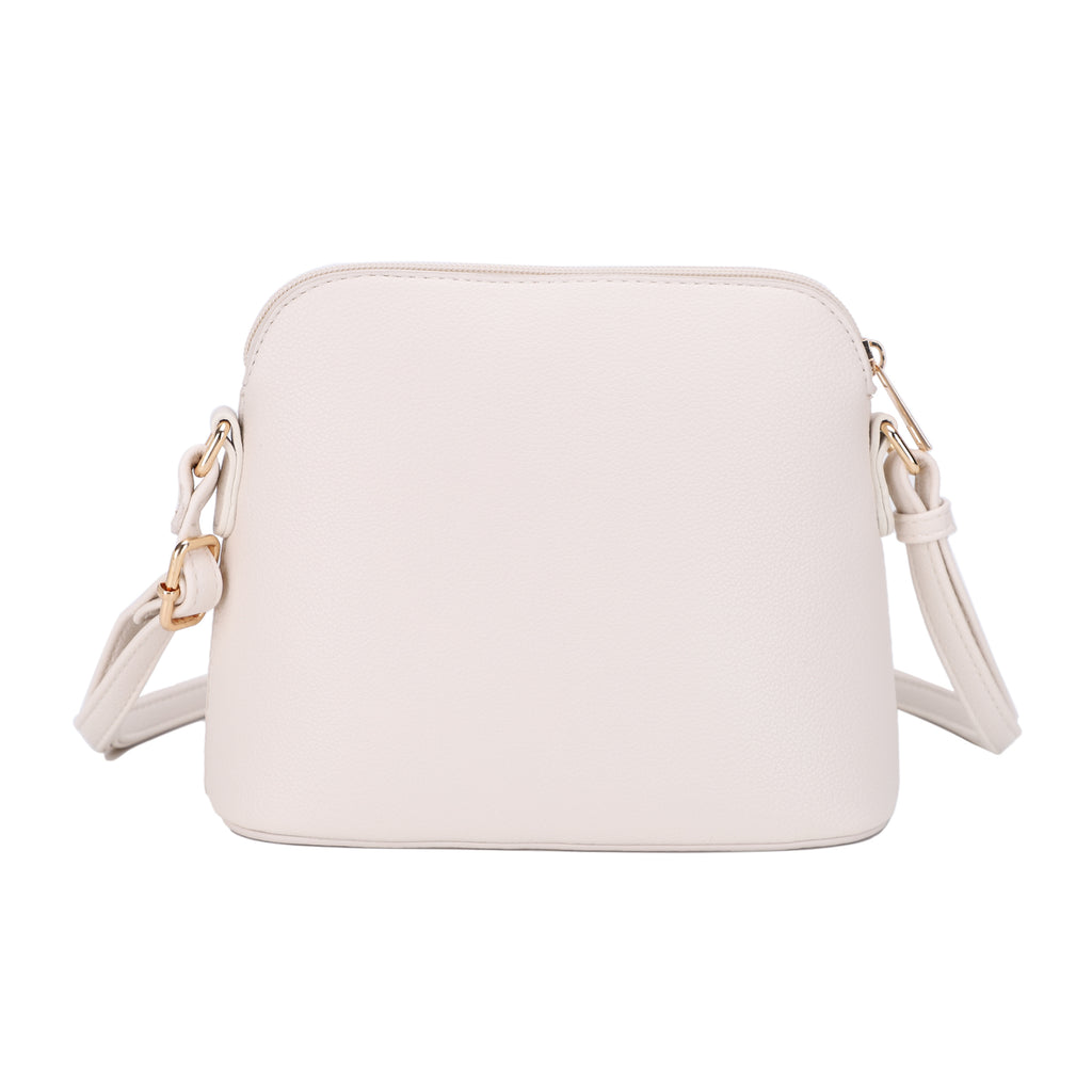 Ivy Small Dome Crossbody Bag with Medallion Charm