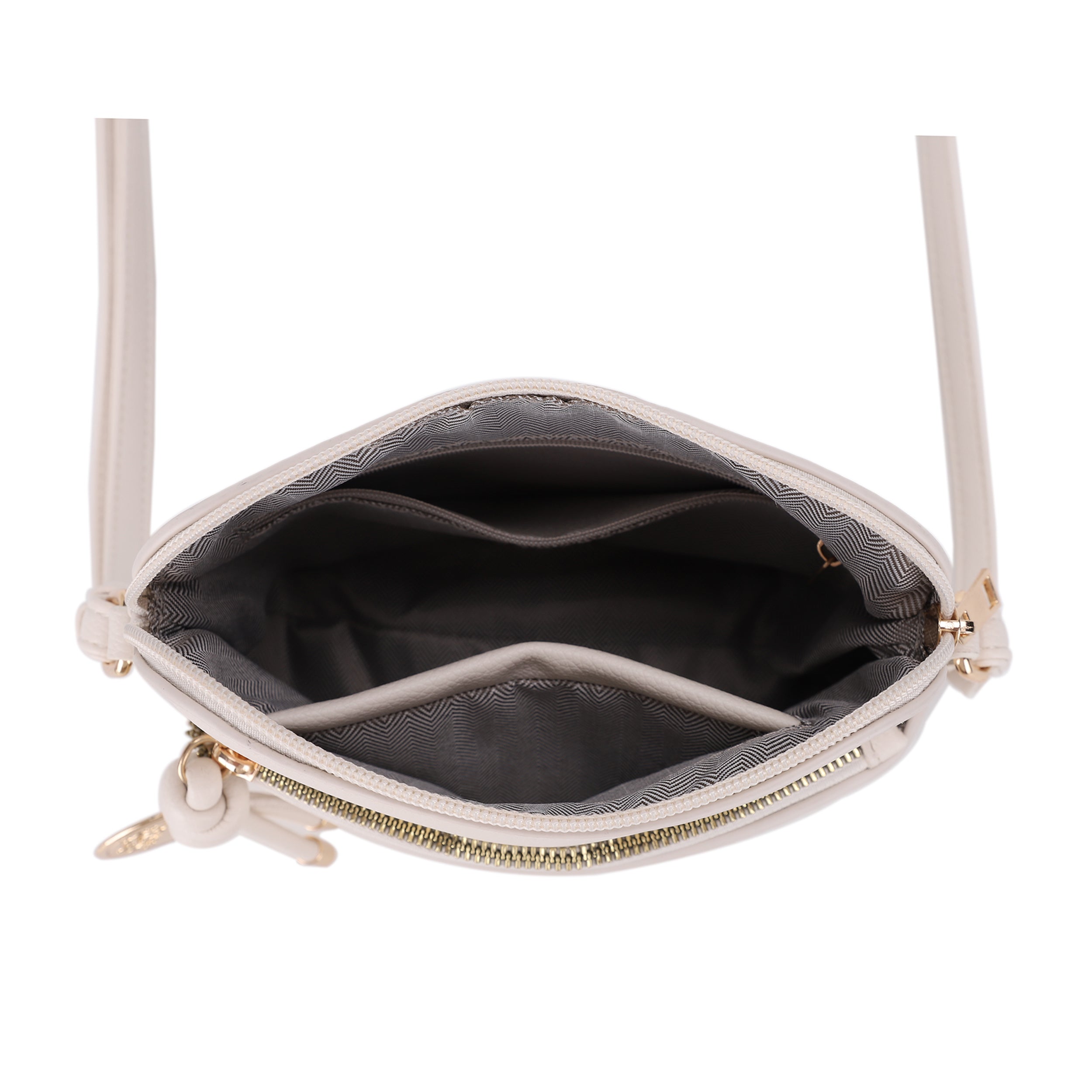 Ivy Small Dome Crossbody Bag with Medallion Charm