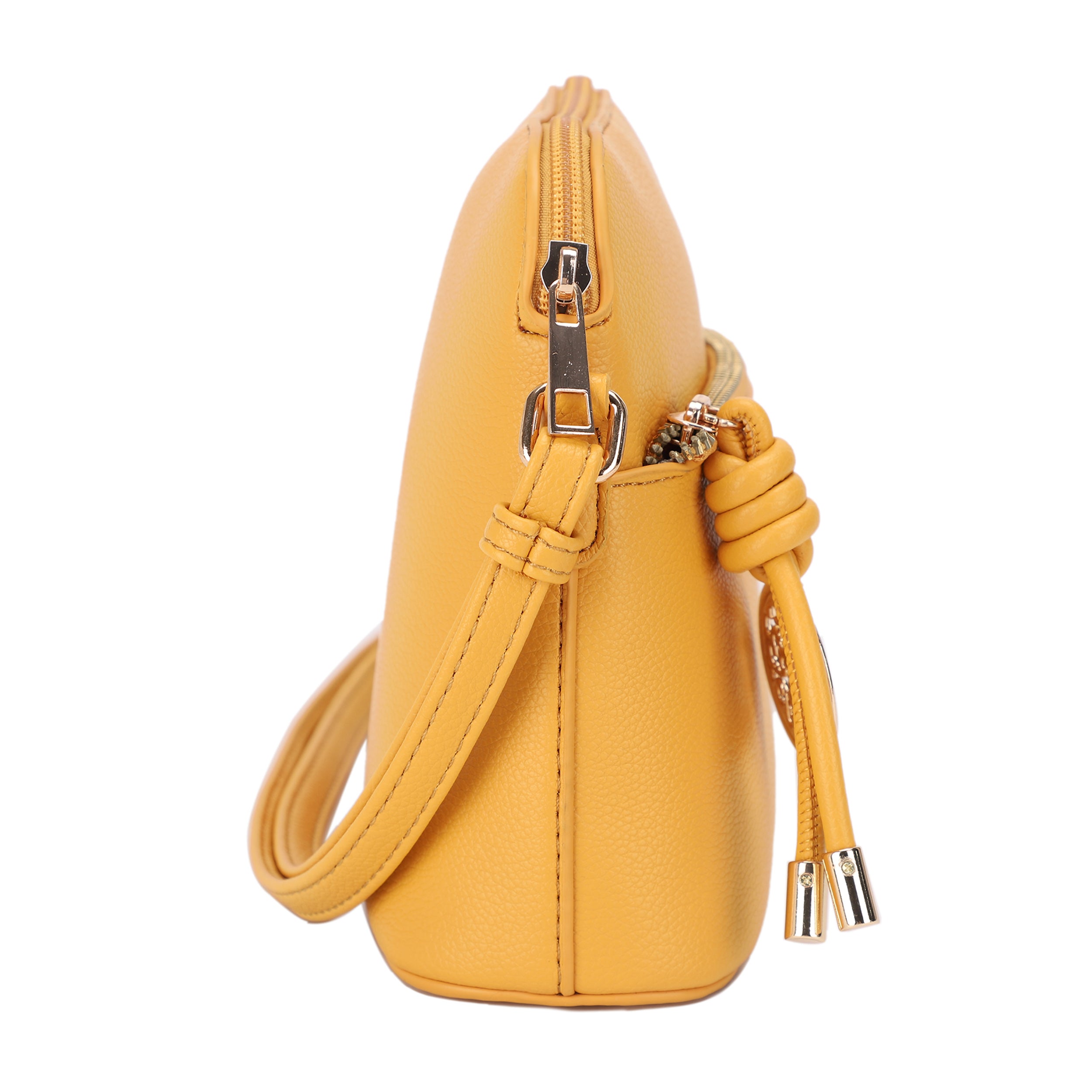 Ivy Small Dome Crossbody Bag with Medallion Charm