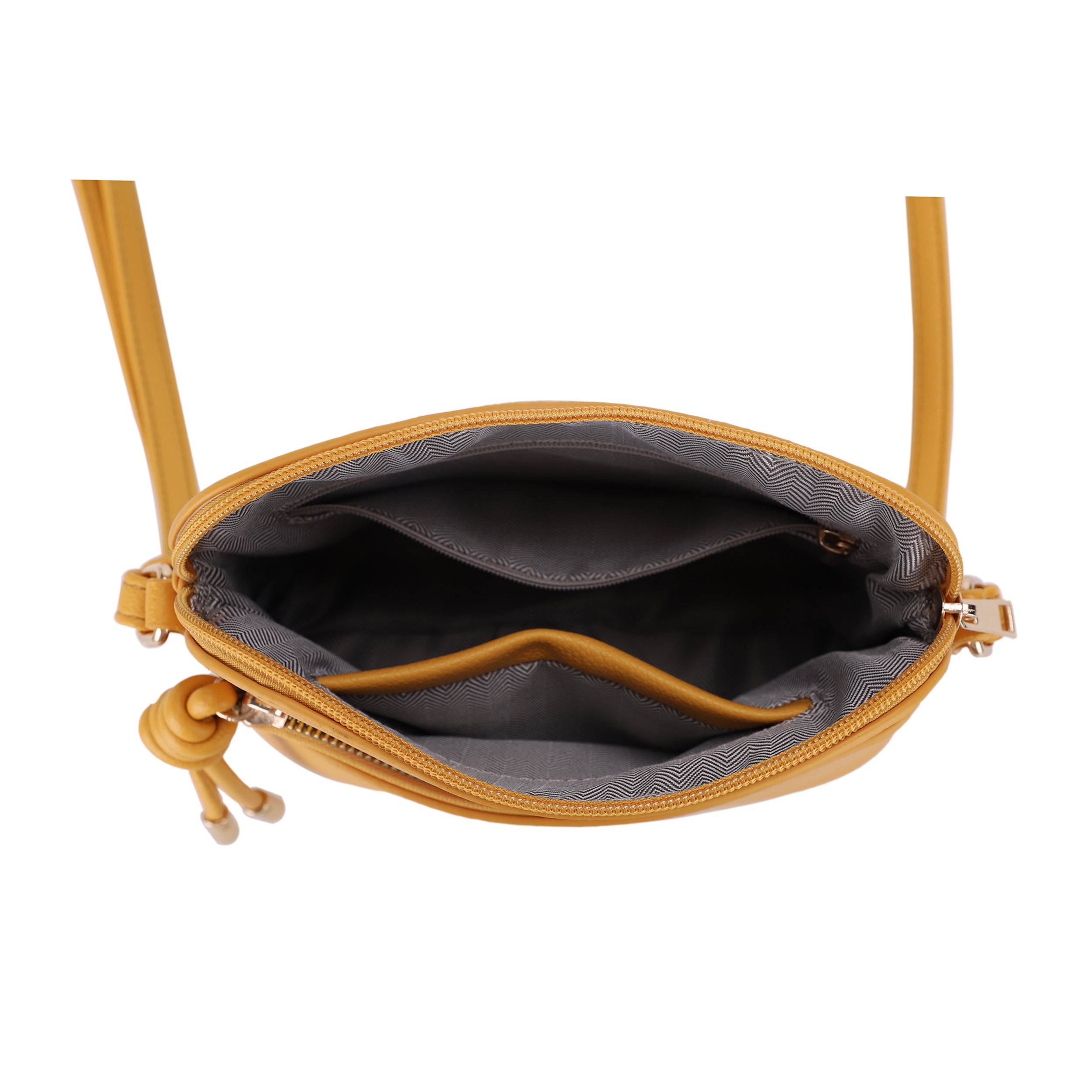Ivy Small Dome Crossbody Bag with Medallion Charm
