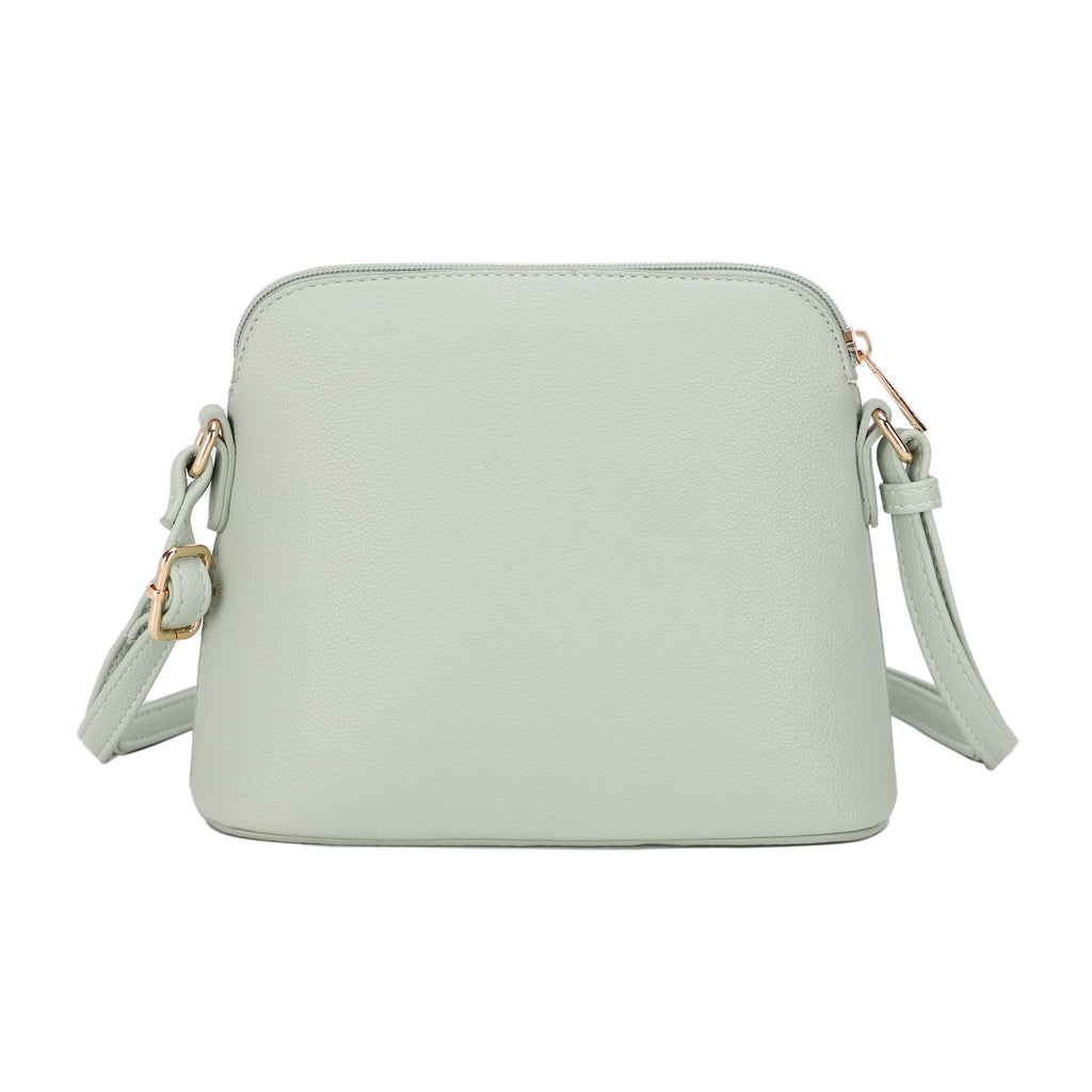 Ivy Small Dome Crossbody Bag with Medallion Charm