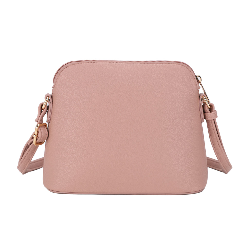 Ivy Small Dome Crossbody Bag with Medallion Charm