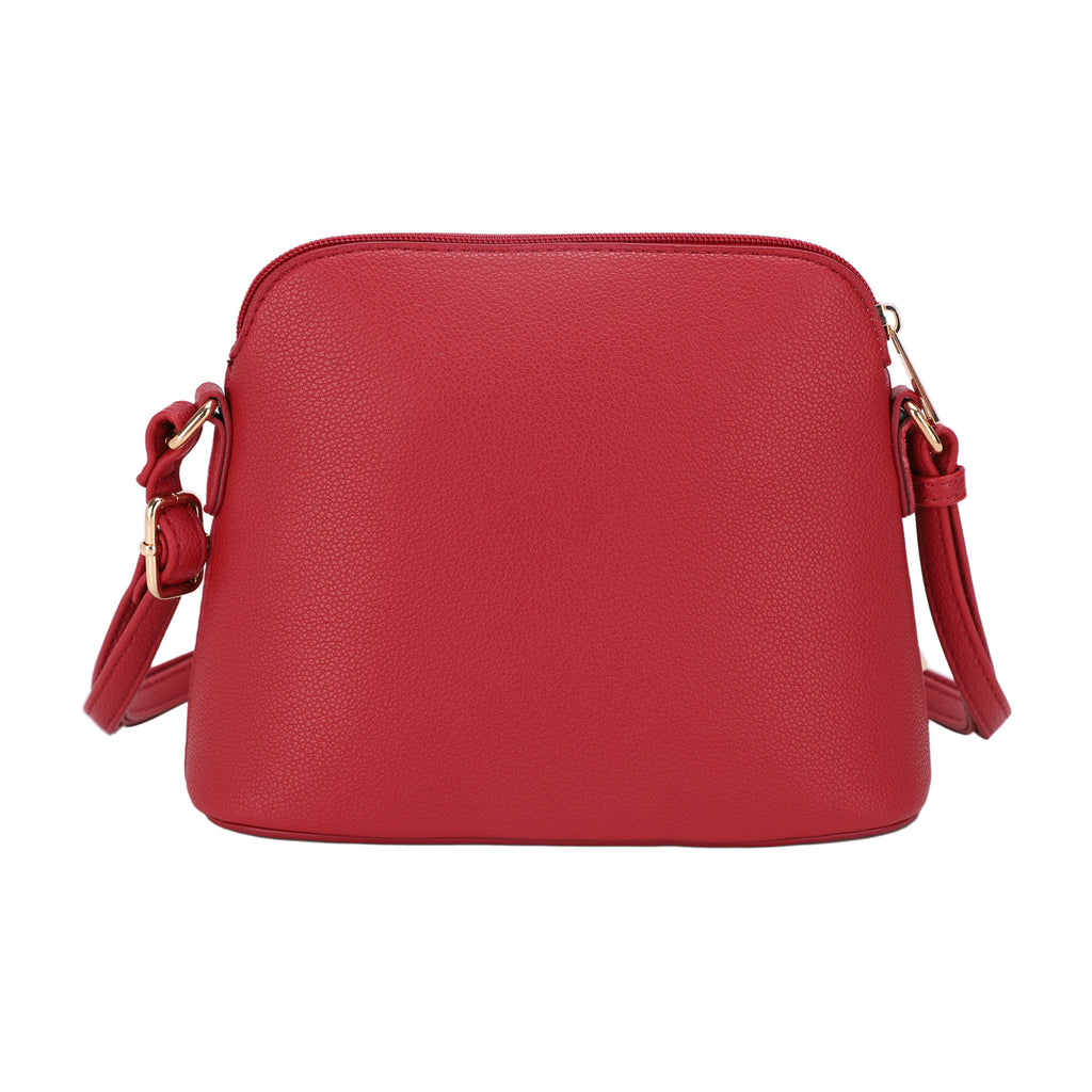 Ivy Small Dome Crossbody Bag with Medallion Charm
