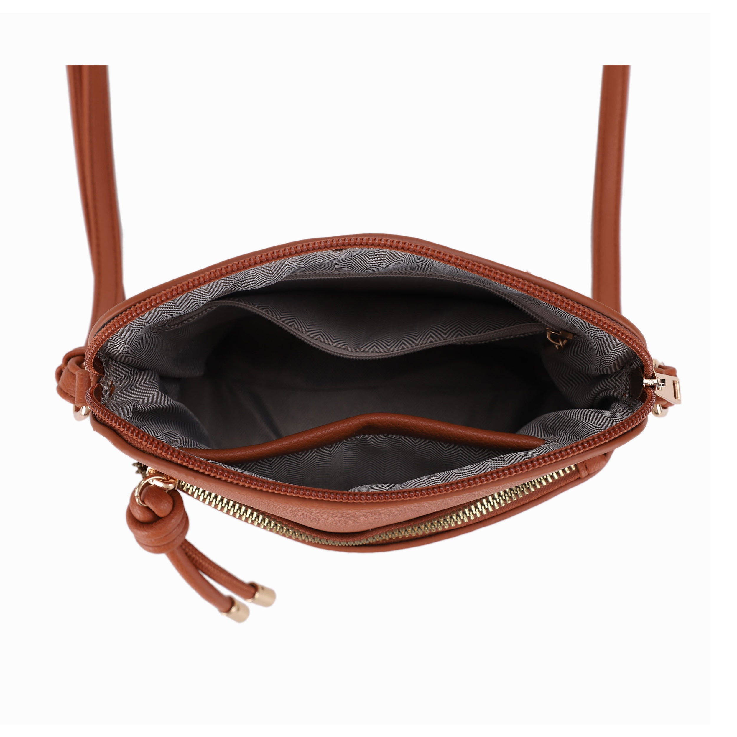 Ivy Small Dome Crossbody Bag with Medallion Charm