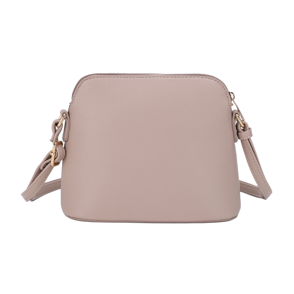 Ivy Small Dome Crossbody Bag with Medallion Charm