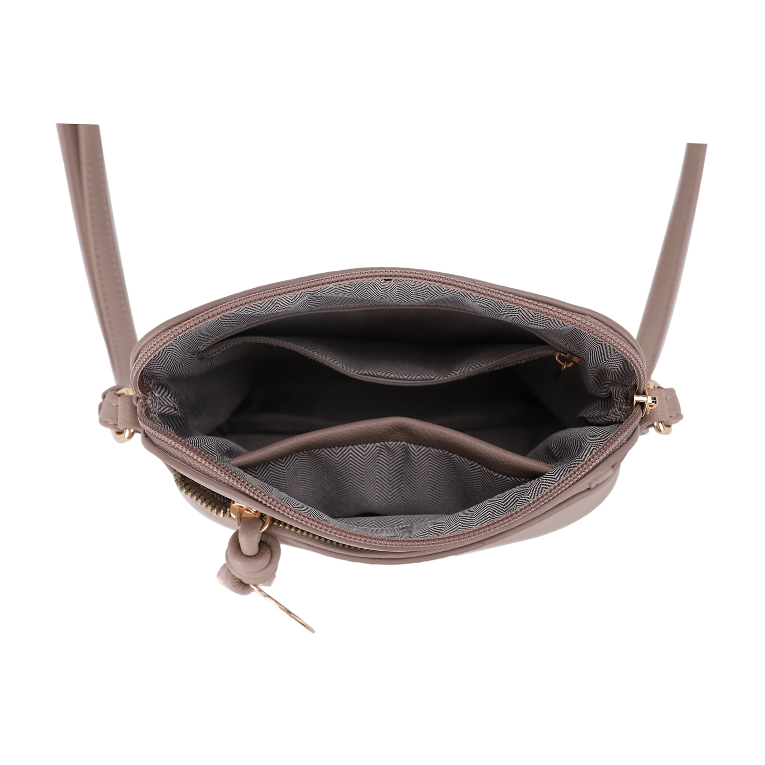 Ivy Small Dome Crossbody Bag with Medallion Charm