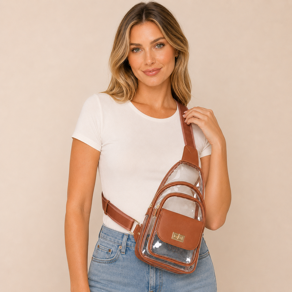 Laynie Clear Sling Bag