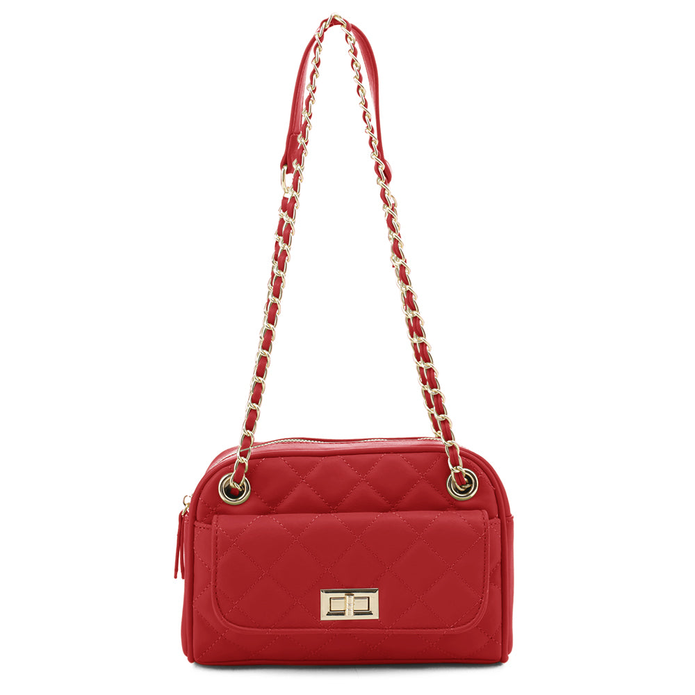 KATE QUILTED SHOULDER BAG