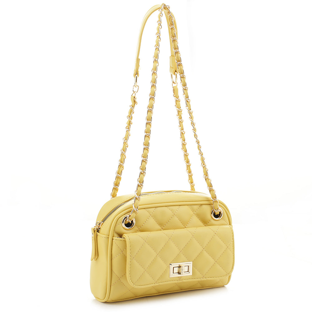 KATE QUILTED SHOULDER BAG