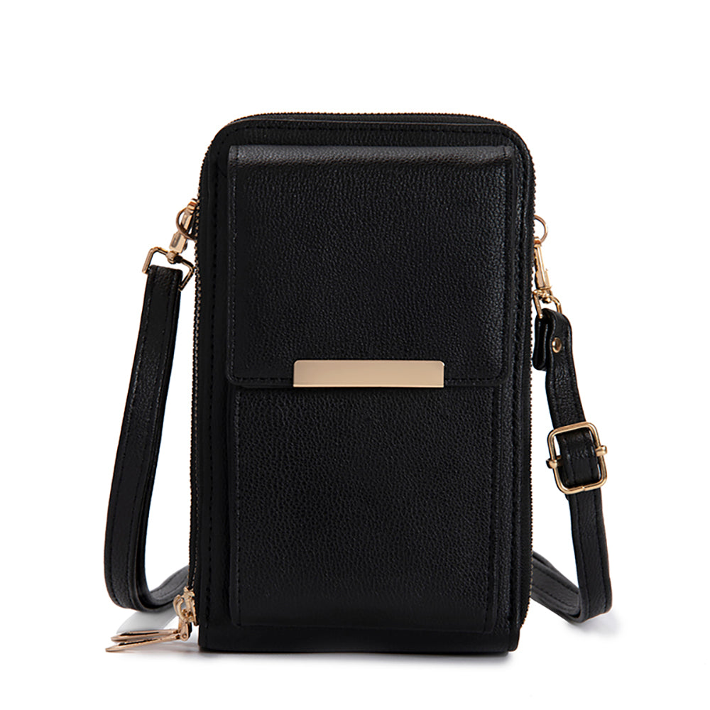JACKY MULTI COMPARTMENT CROSSBODY WITH FRONT TASSEL