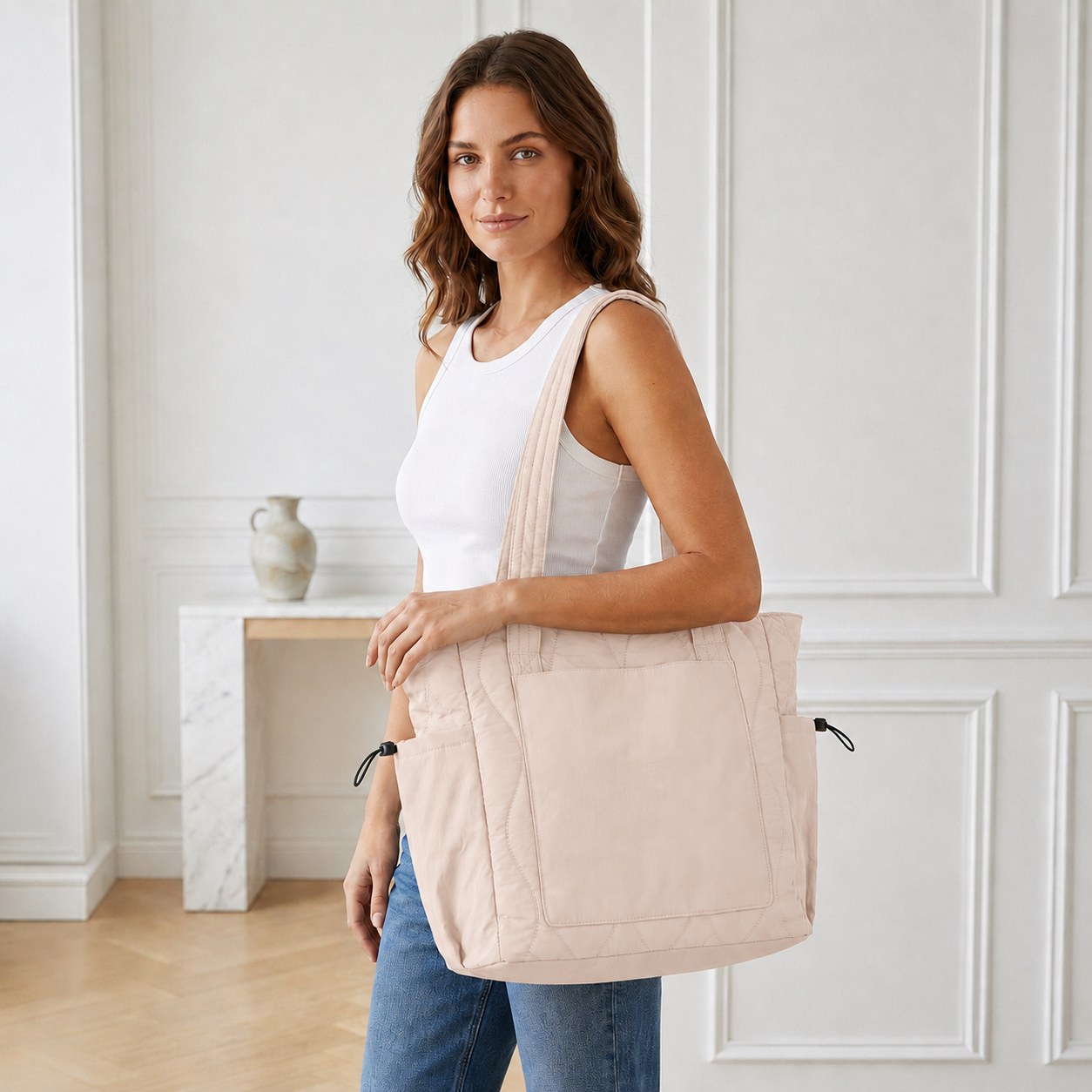 MELISSA nylon tote bag